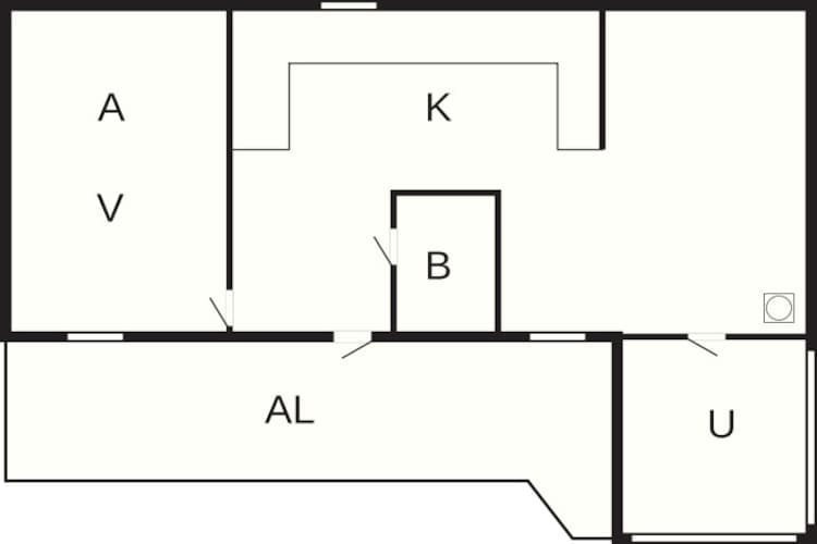 4 persoons vakantie huis in DJURHAMN-Plattegrond