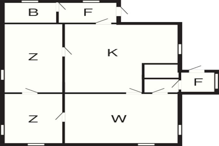 Kustcharme op Orust Island-By Traum-Plattegrond