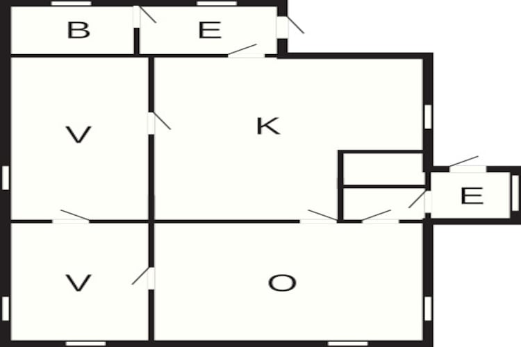Kustcharme op Orust Island-By Traum-Plattegrond