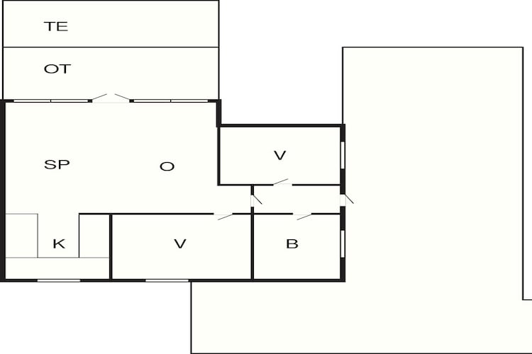 5 Personen Ferienhaus in Hejls-Grundriss