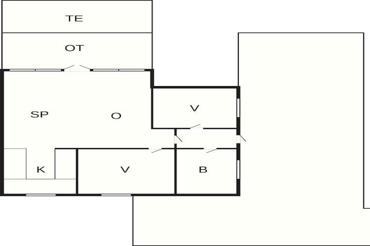 5 persoons vakantie huis in Hejls-Plattegrond