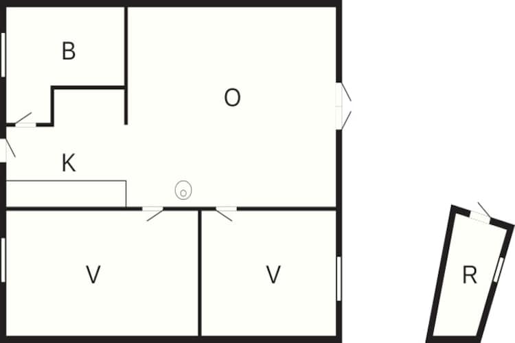 Kustplezier Toevluchtsoord-By Traum - Plattegrond