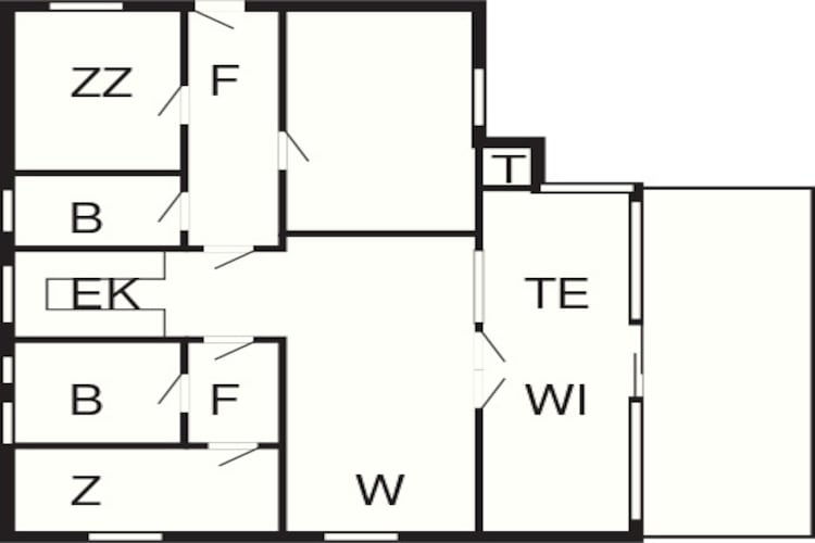 5 Personen Ferienhaus in Ålbæk-Grundriss