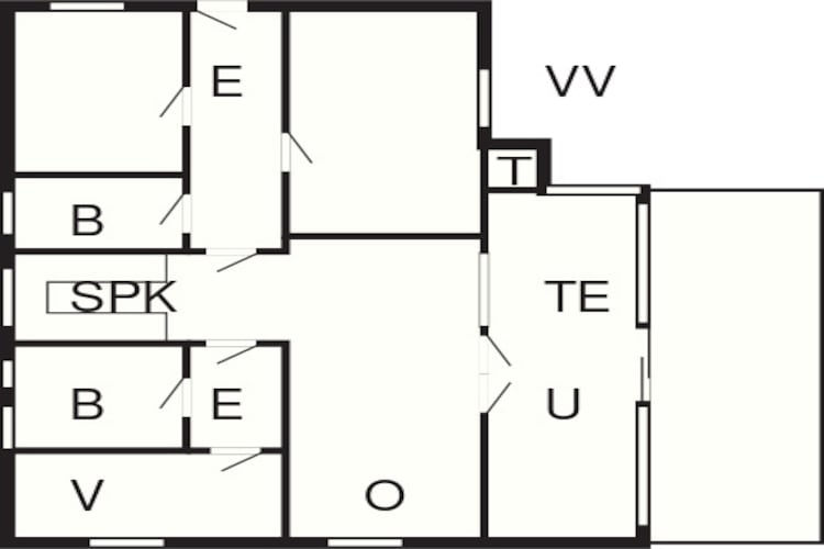 5 Personen Ferienhaus in Ålbæk-Grundriss