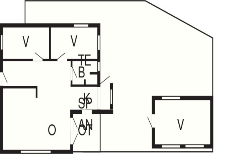 6 person holiday home in Fanø-Floor plan