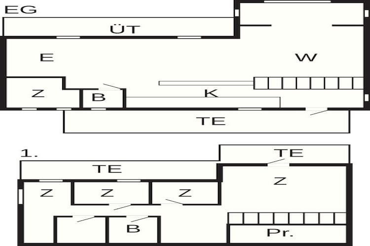 9 persoons vakantie huis in Ebeltoft - Plattegrond