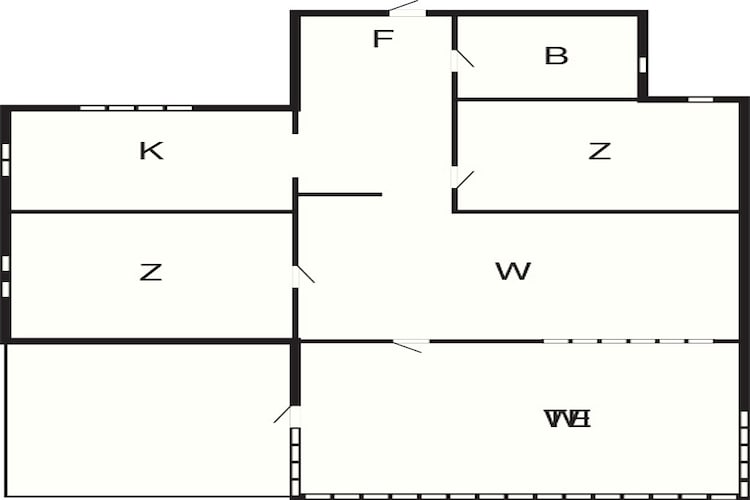 Maison de vacances pour 5 a Uddevalla-Plan d'étage
