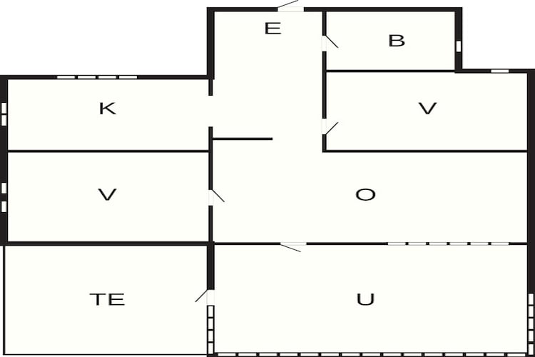 5 persoons vakantie huis in Uddevalla-Plattegrond
