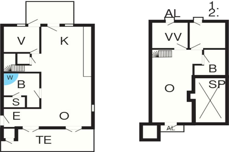 6 person holiday home in Bagenkop-Floor plan