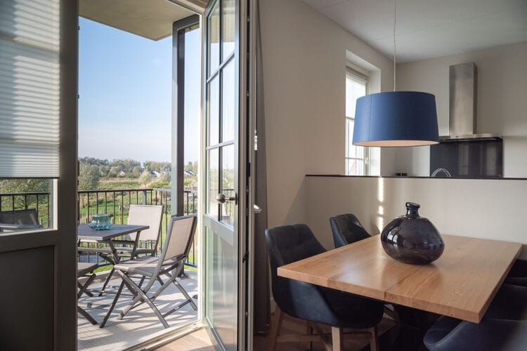 Design appartement in Zeeland met eigen welness