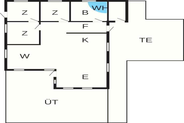 4 persoons vakantie huis in Hadsund-Plattegrond