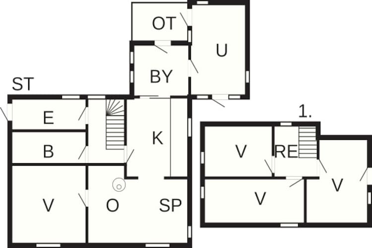 Kustcharme in gezellige haven-By Traum-Plattegrond