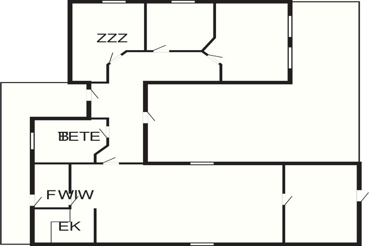 8 persoons vakantie huis in Hemmet-Plattegrond