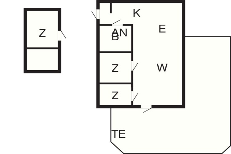 6 persoons vakantie huis in Slagelse-Plattegrond