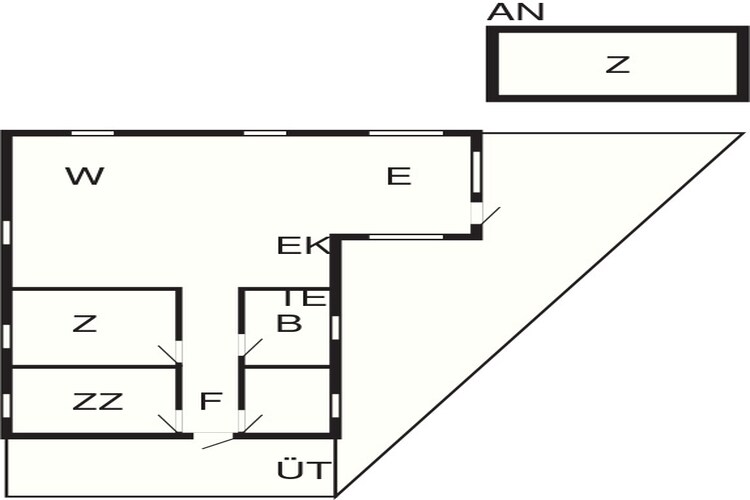 6 persoons vakantie huis in Hadsund-Plattegrond