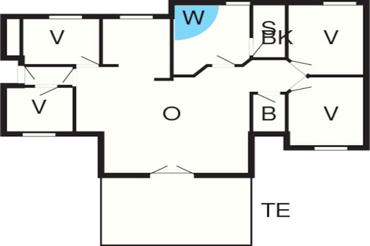 8 persoons vakantie huis in Væggerløse-By Traum-Plattegrond