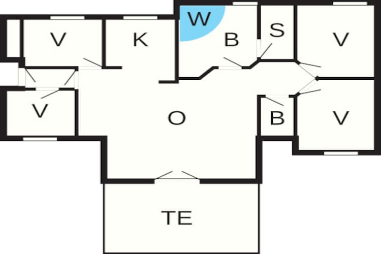 8 persoons vakantie huis in Væggerløse-By Traum-Plattegrond