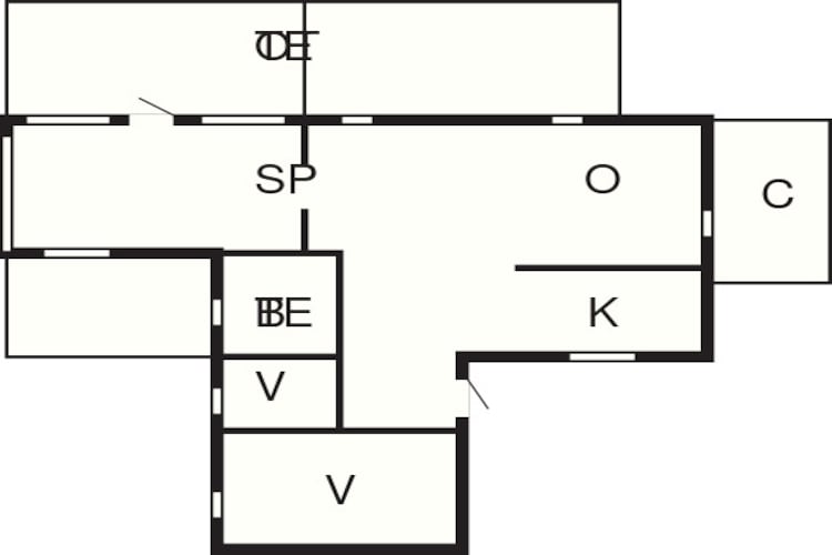 4 persoons vakantie huis in Haderslev-By Traum-Plattegrond