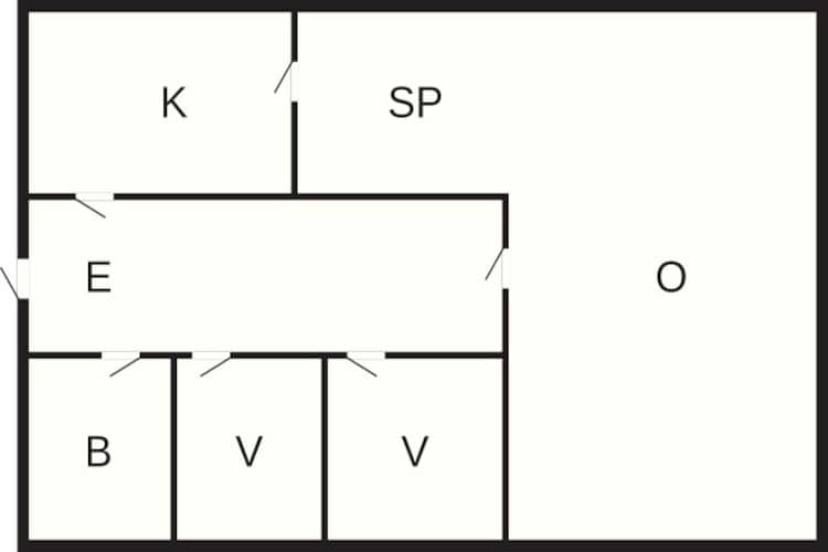 6 persoons vakantie huis in Spøttrup-By Traum-Plattegrond