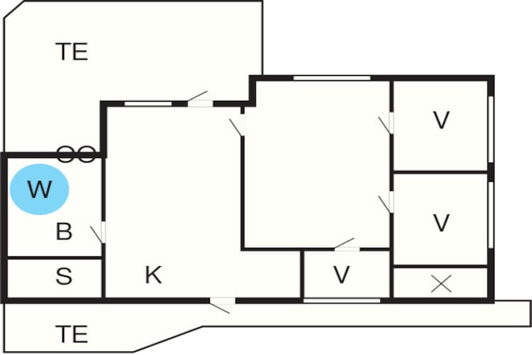 6 persoons vakantie huis in Fanø-By Traum-Plattegrond