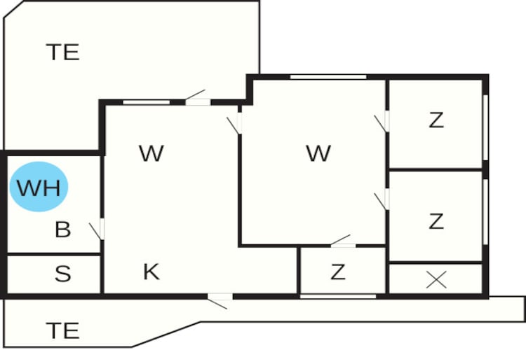 6 persoons vakantie huis in Fanø-By Traum - Plattegrond