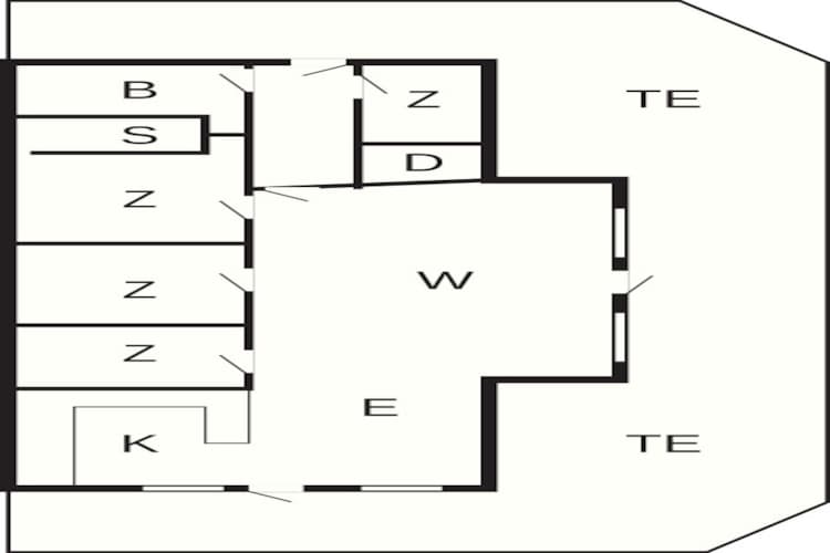 8 persoons vakantie huis in Rømø-By Traum-Plattegrond