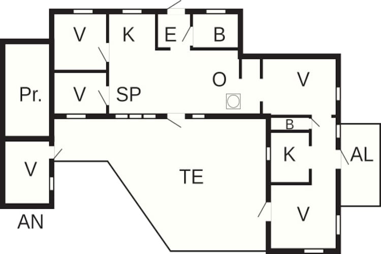12 persoons vakantie huis in Haverdal - Plattegrond