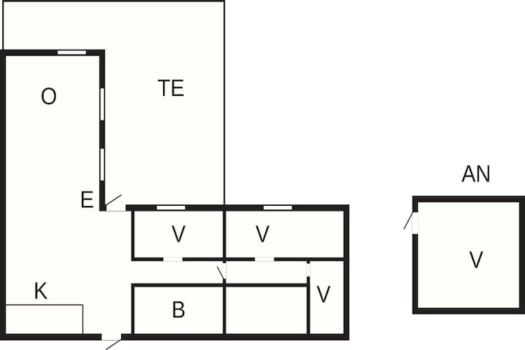 Scenic Lakeside Cottage-By Traum - Floor plan