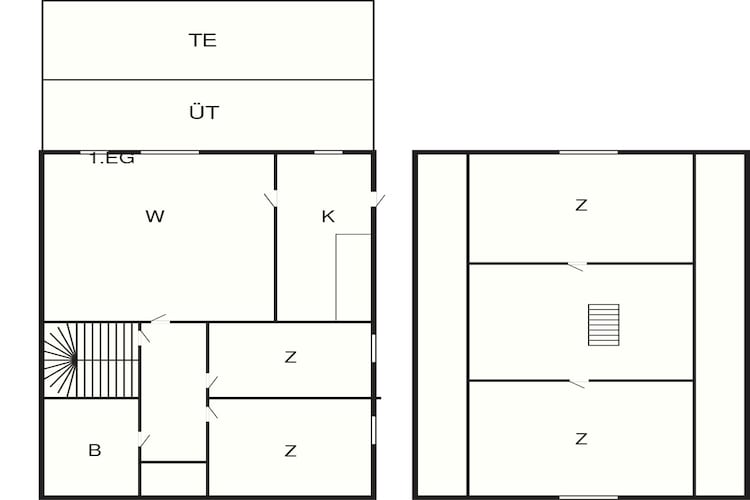 8 person holiday home in Urangsvåg-Floor plan