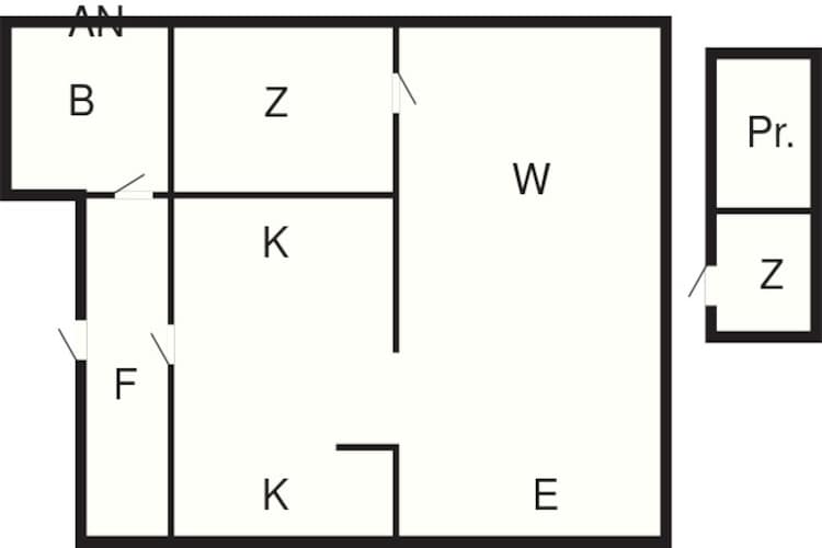 Seaside Charm near Blokhus Town-By Traum-Floor plan