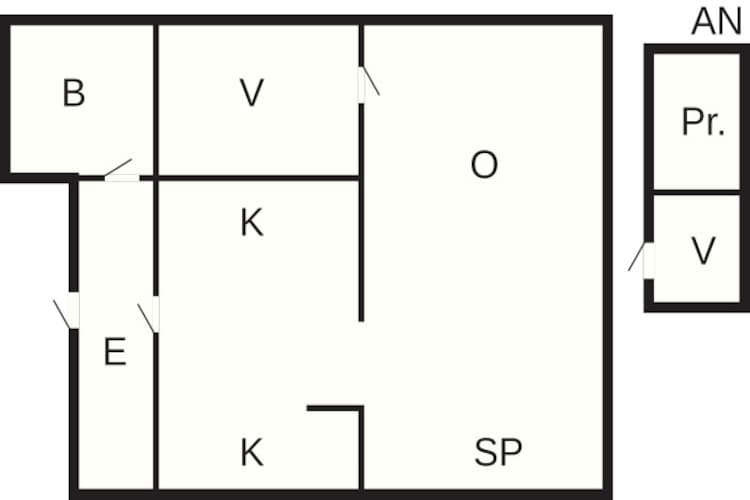Seaside Charm near Blokhus Town-By Traum-Floor plan