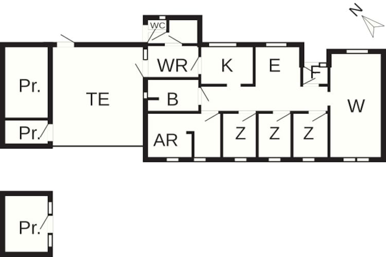 Ontspanning met biljart en jacuzzi - Plattegrond