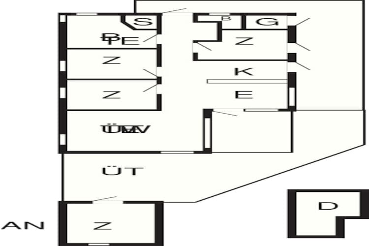 8 persoons vakantie huis in Ålbæk-Plattegrond