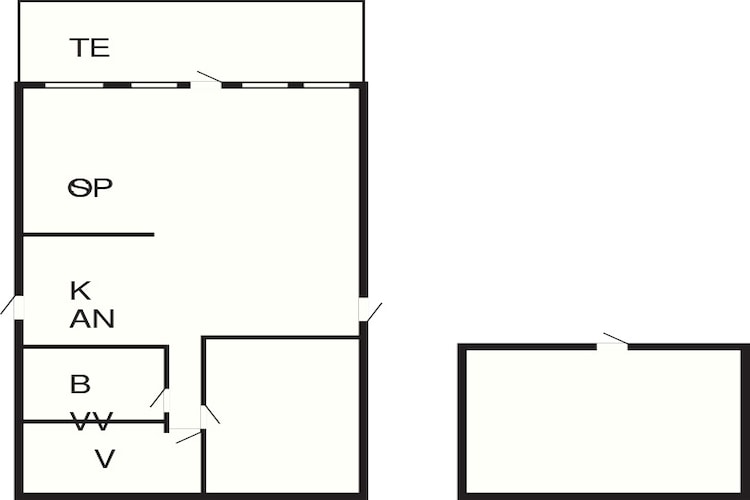 6 Personen Ferienhaus in Frørup-Grundriss