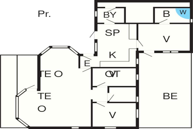 9 person holiday home in Sæby-Floor plan