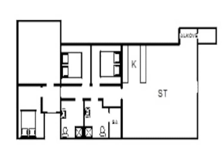 8 persoons vakantie huis in Ringkøbing-Plattegrond
