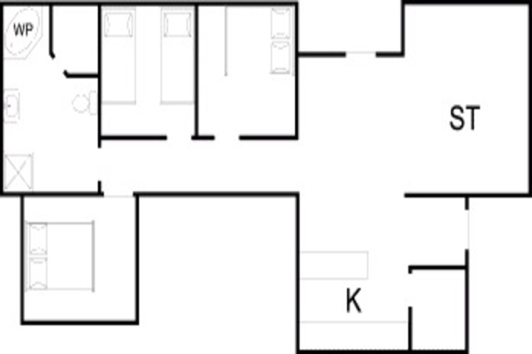 6 persoons vakantie huis in Hemmet-Plattegrond