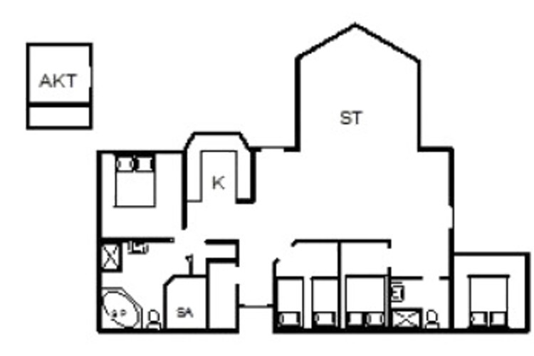 Luxe toevluchtsoord met spa and sauna-By Traum - Plattegrond