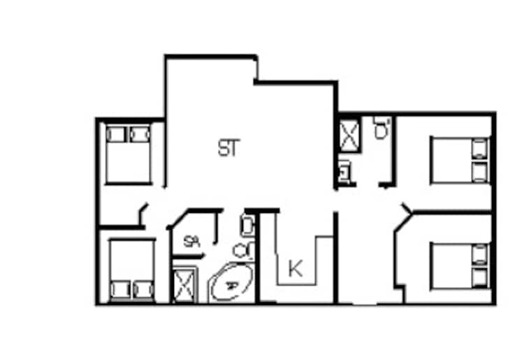 8 persoons vakantie huis in Tarm-Plattegrond