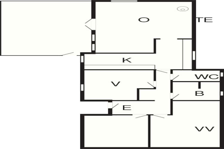 6 persoons vakantie huis in Lemvig-Plattegrond