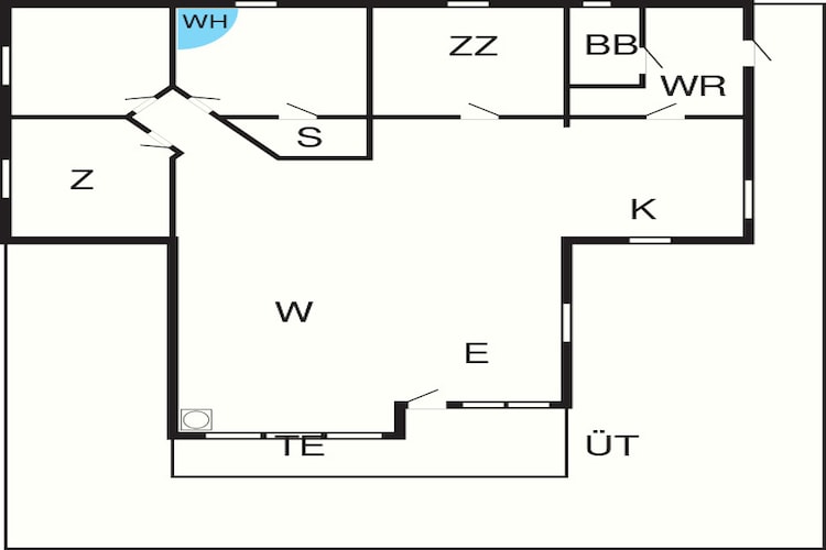 6 persoons vakantie huis in Thisted-Plattegrond