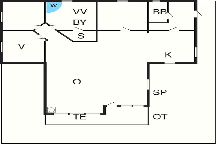 6 persoons vakantie huis in Thisted-Plattegrond