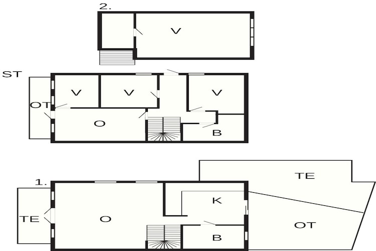 Kustvissershaven-By Traum - Plattegrond