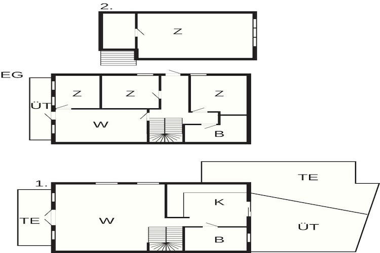 Kustvissershaven-By Traum - Plattegrond