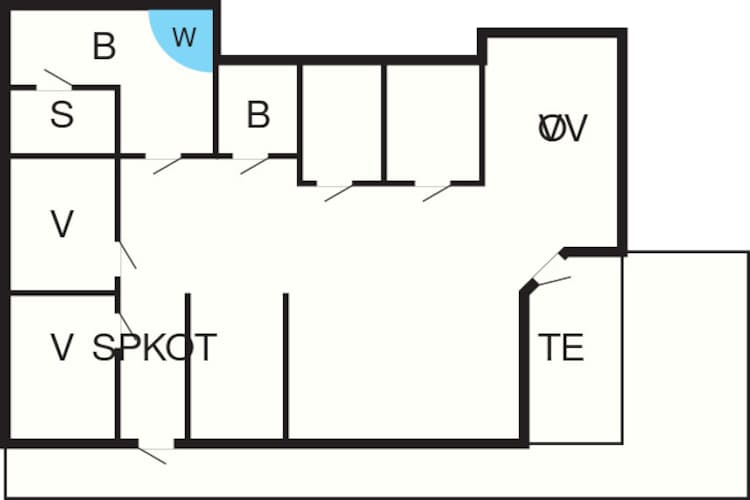 Retraite de luxe a Lonstrup Oasis-By Traum-Plan d'étage