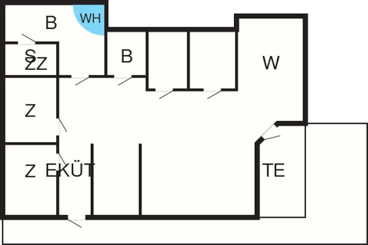 Retraite de luxe a Lonstrup Oasis-By Traum-Plan d'étage
