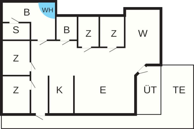 Luxury Retreat in Lonstrup Oasis-By Traum-Floor plan