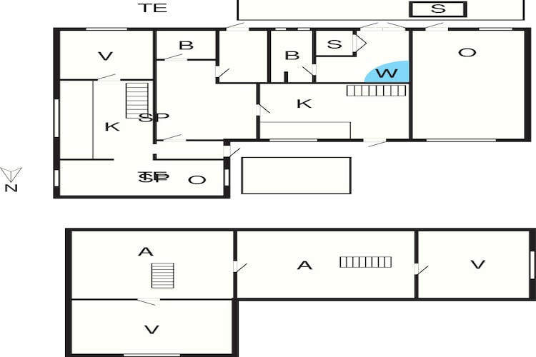 Idyllic Thatched Cottage Retreat-By Traum-Floor plan