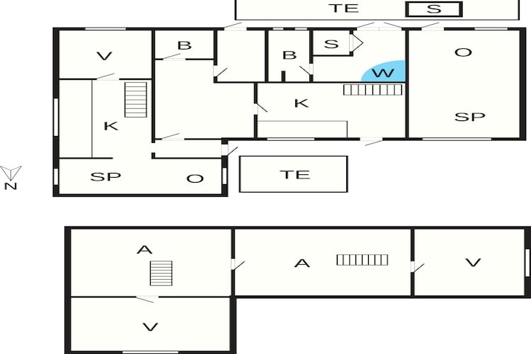 Idyllisch rietgedekt huisje-By Traum-Plattegrond