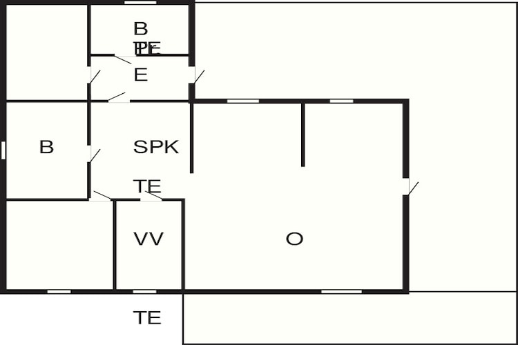 4 Personen Ferienhaus in Botnhamn-Grundriss